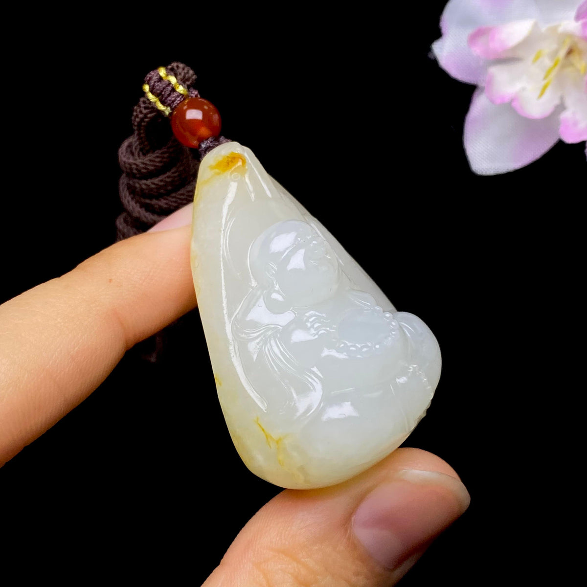 和田玉籽料佛公（33.0g）