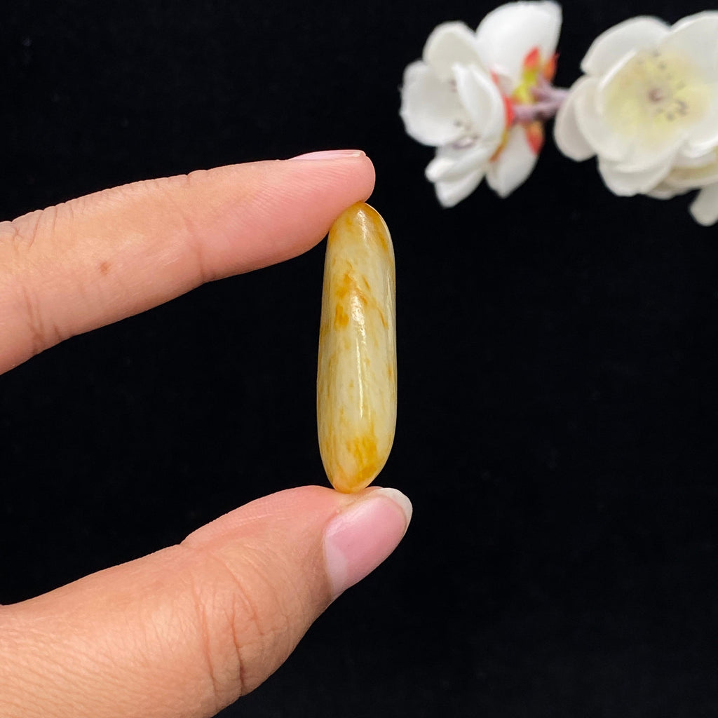 和田玉洒金皮籽料吊坠籽（12.9g）