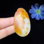 和田玉籽料平安无事牌（28.0g）
