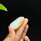 新疆且末糖白玉无事牌（26.7g）