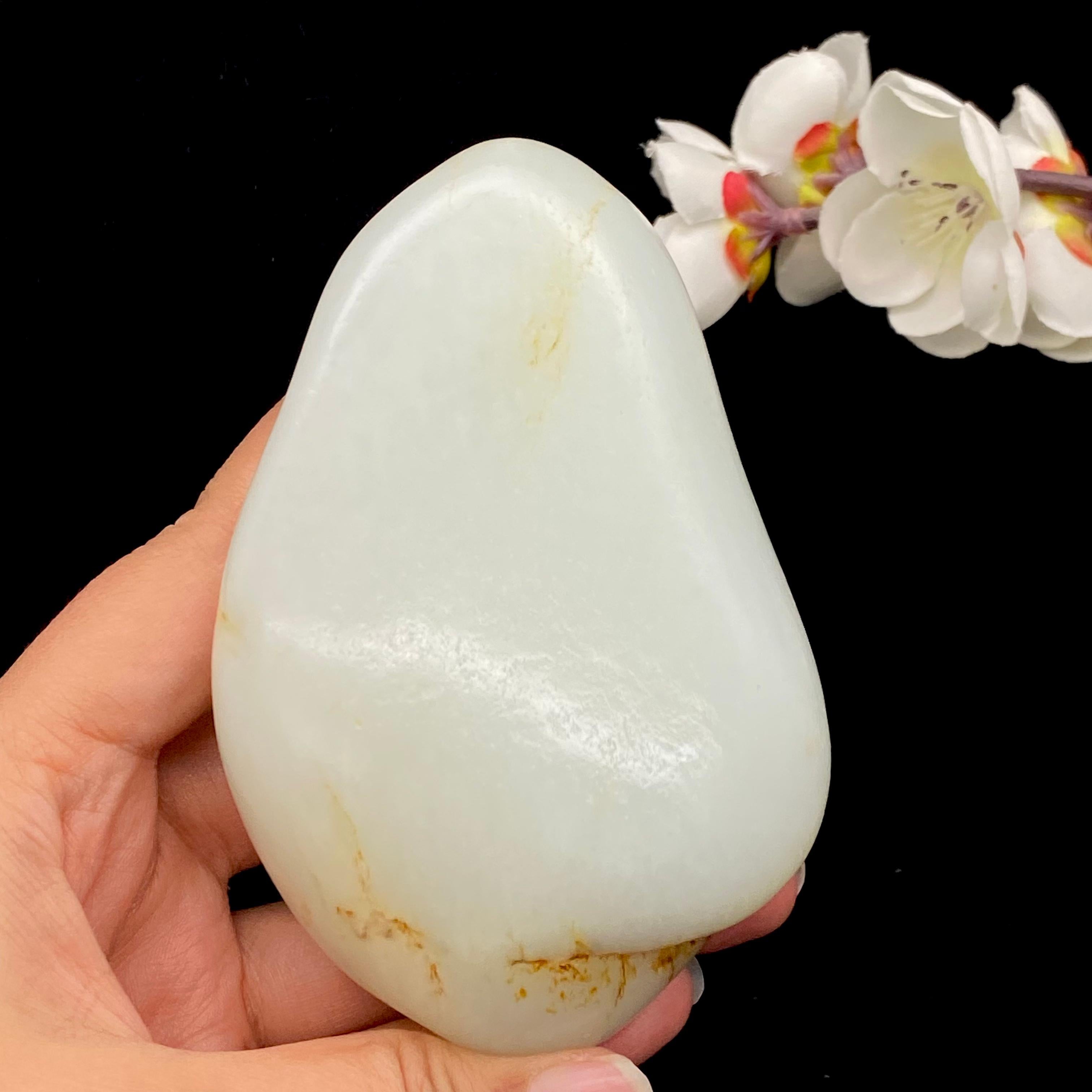 【藏品】和田玉洒金皮籽料（429.1g）