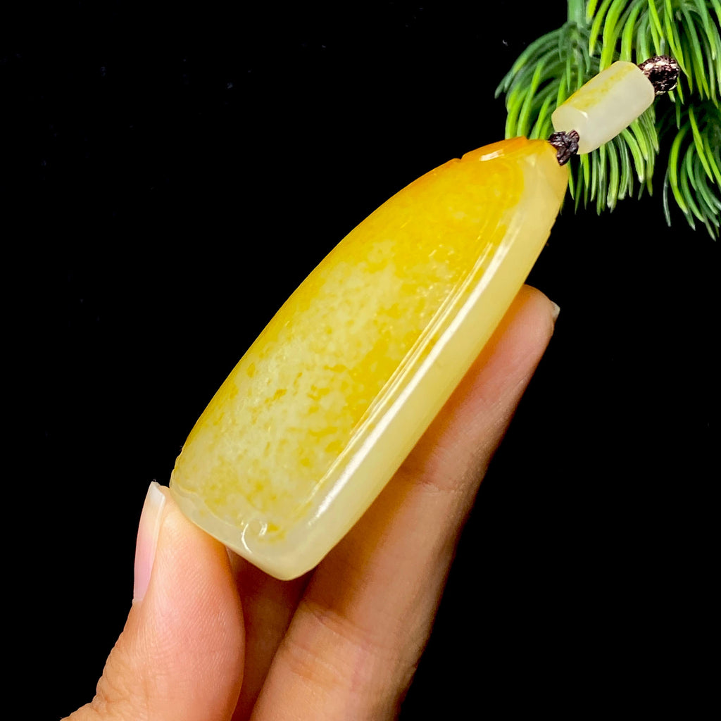 和田玉籽料无事牌（60.1g）