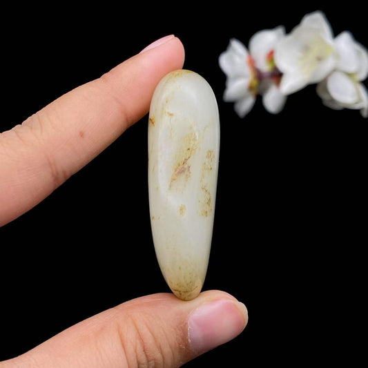 和田玉洒金皮籽料挂件（46.3g）