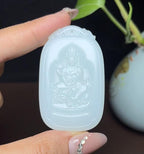 和田羊脂玉观音（27.9g）