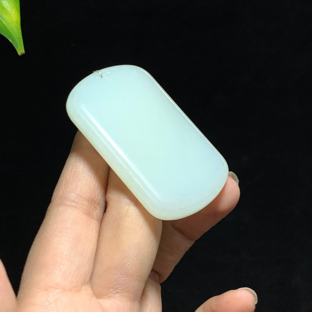 和田山料白玉无事牌挂件（32.7g）
