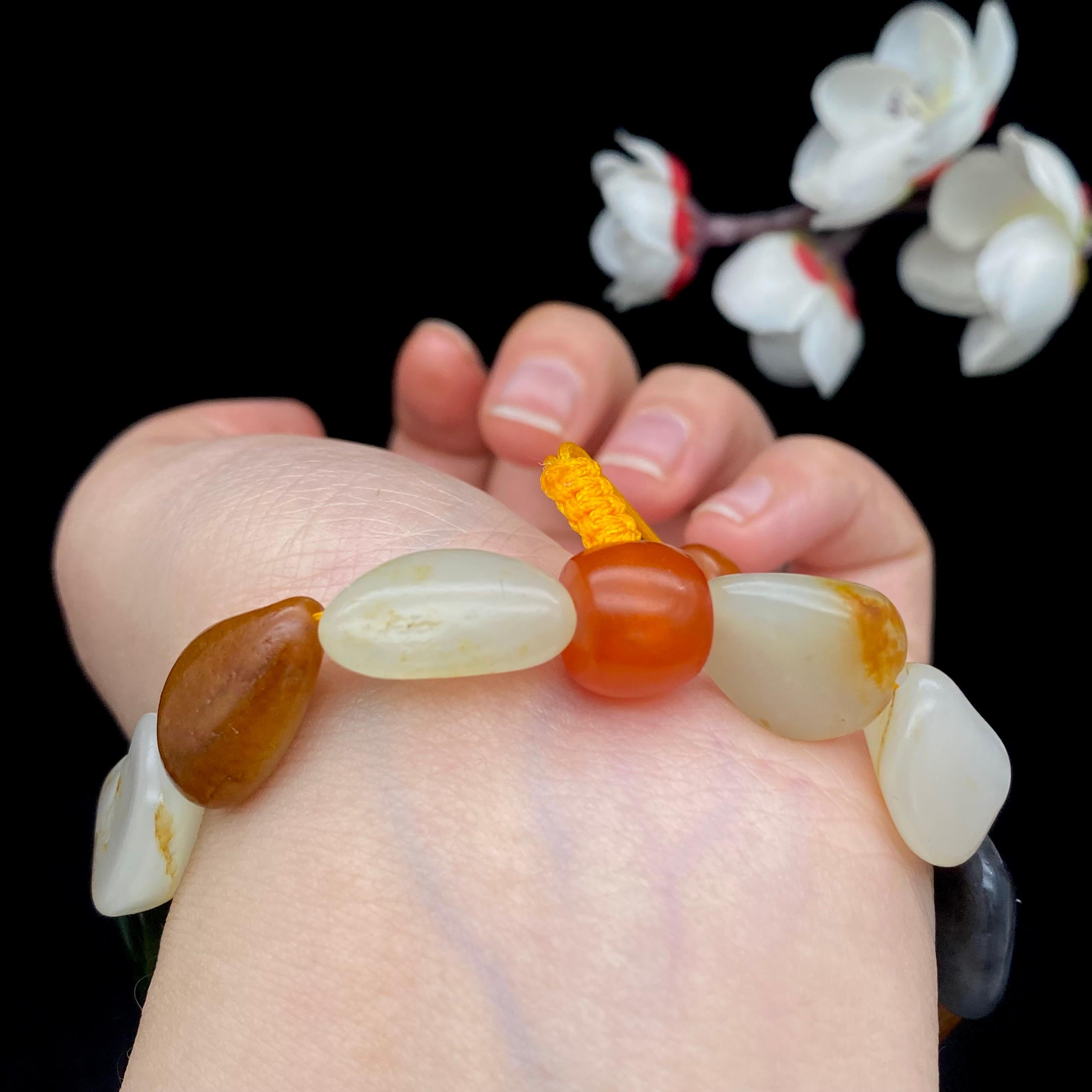 和田玉多宝籽料【精品手串】（33.3g）