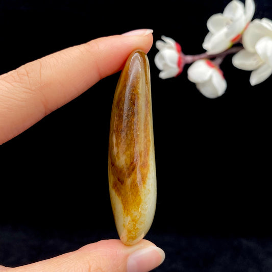 和田玉洒金皮籽料原石（56.3g）