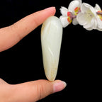 和田玉洒金皮籽料手把件（99.3g）