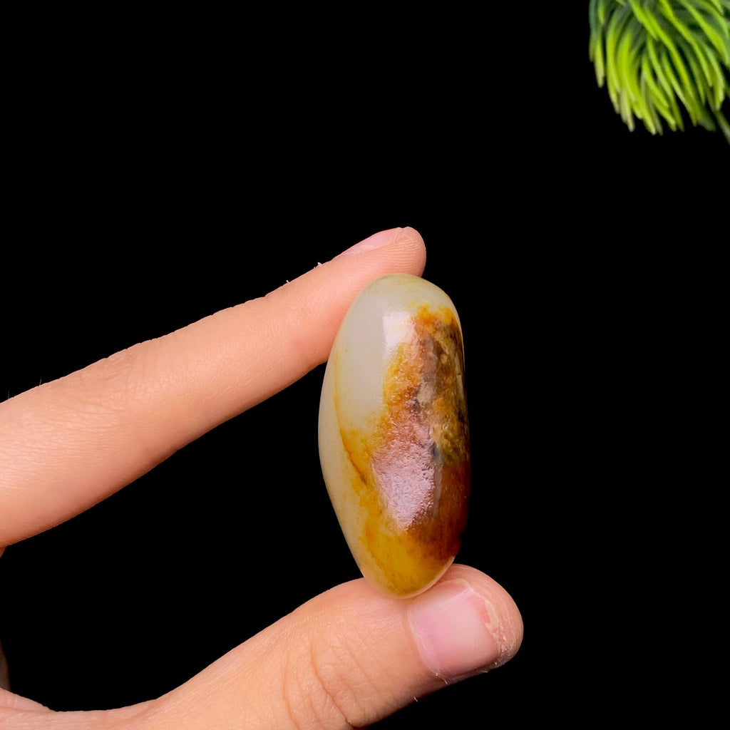和田玉黄皮白肉籽料（38.5g）