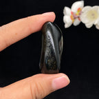 和田玉黑青籽料挂件（38.8g）
