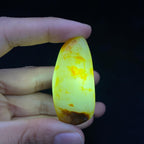 【超值推荐】和田玉聚黄皮籽料原石（34.2g）