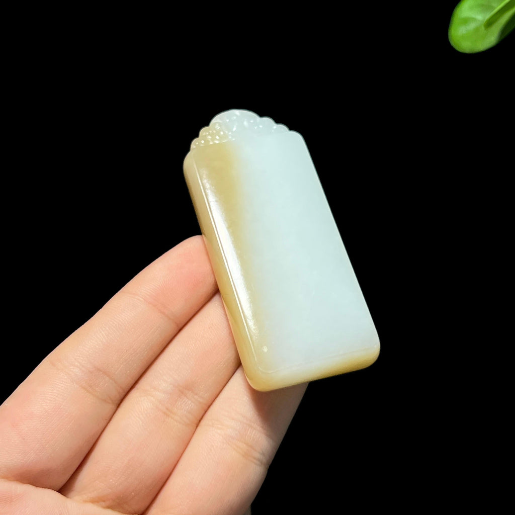 和田山料糖白玉无事牌（58.3g）