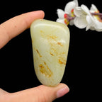 和田玉洒金皮籽料手把件（121.6g）