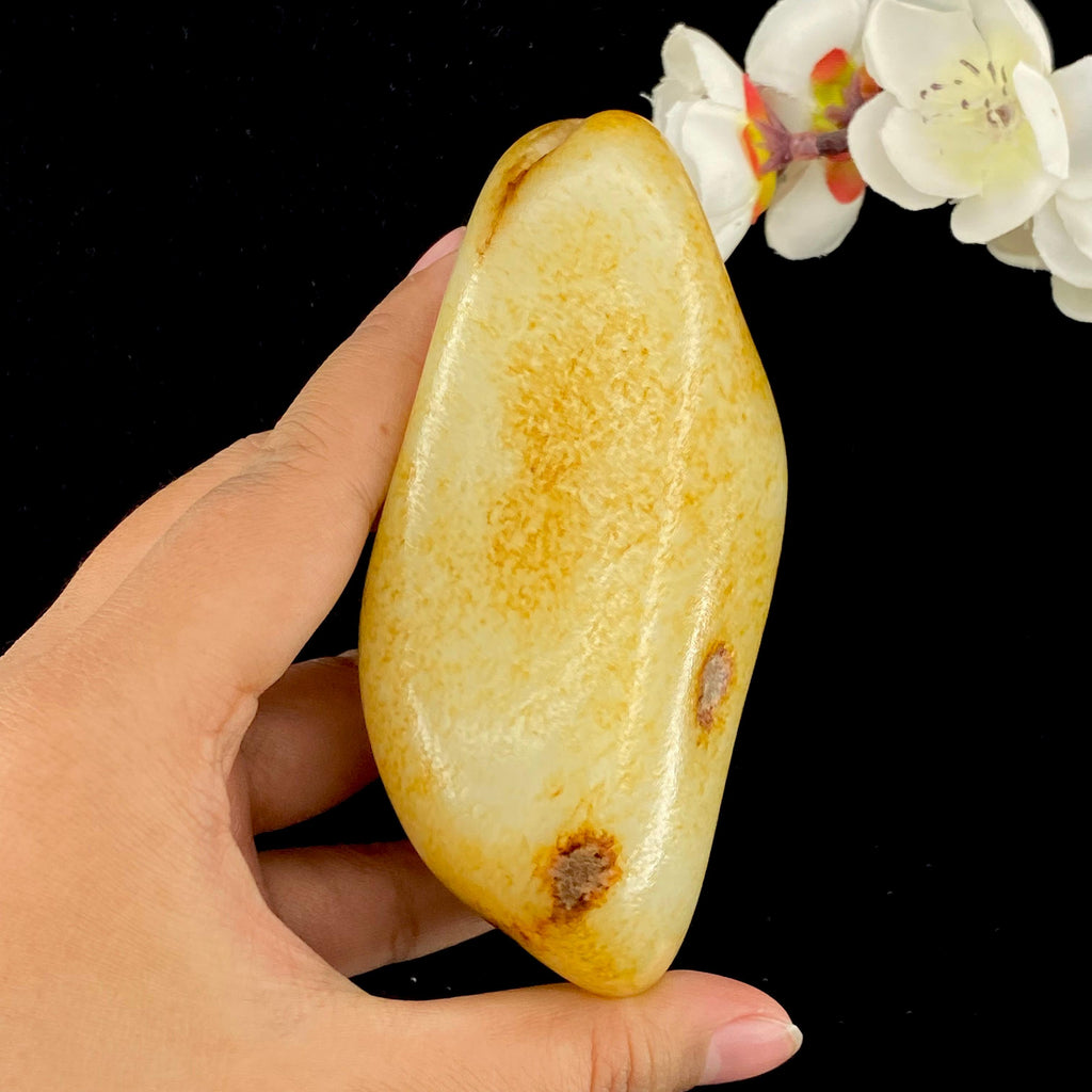 和田玉洒金皮籽料原石（432.8g）