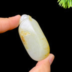 和田玉籽料无事牌（37.7g）