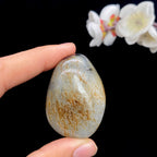 【超值推荐】和田玉秋梨皮青花底籽料大挂件（77.3g）