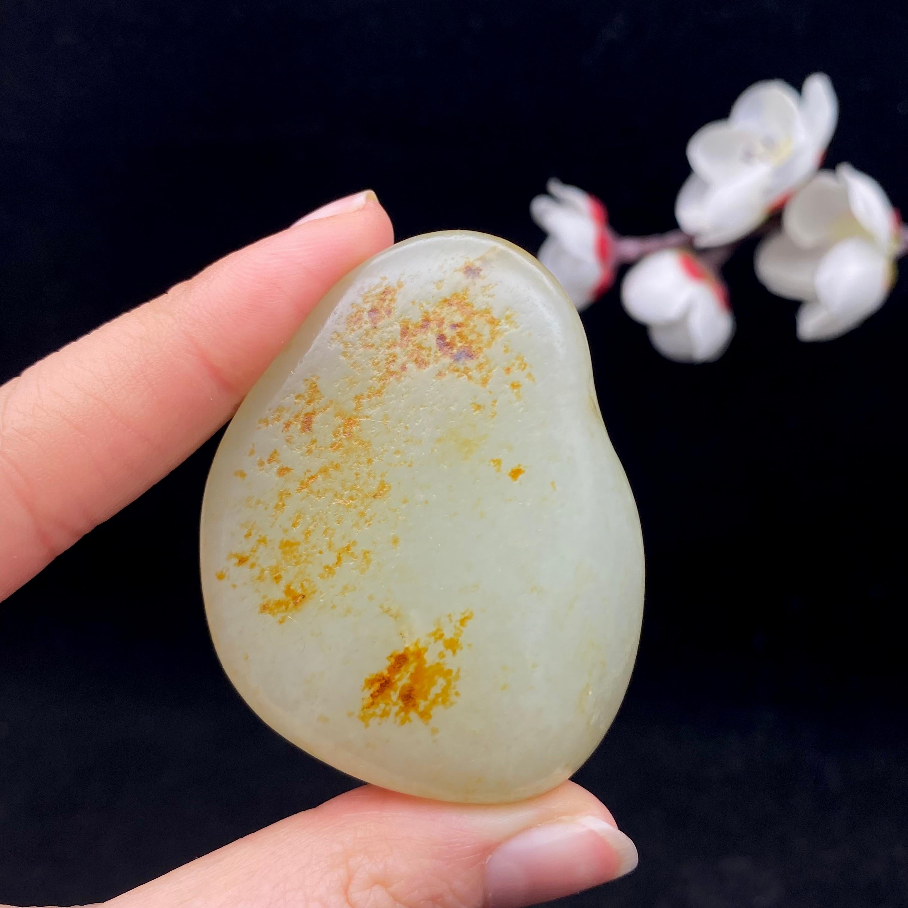 和田玉洒金皮籽料（58.5g）