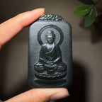 【超值推荐】和田玉黑青属猴守护神（51.3g）