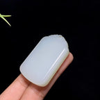 和田白玉无事牌（37.1g）