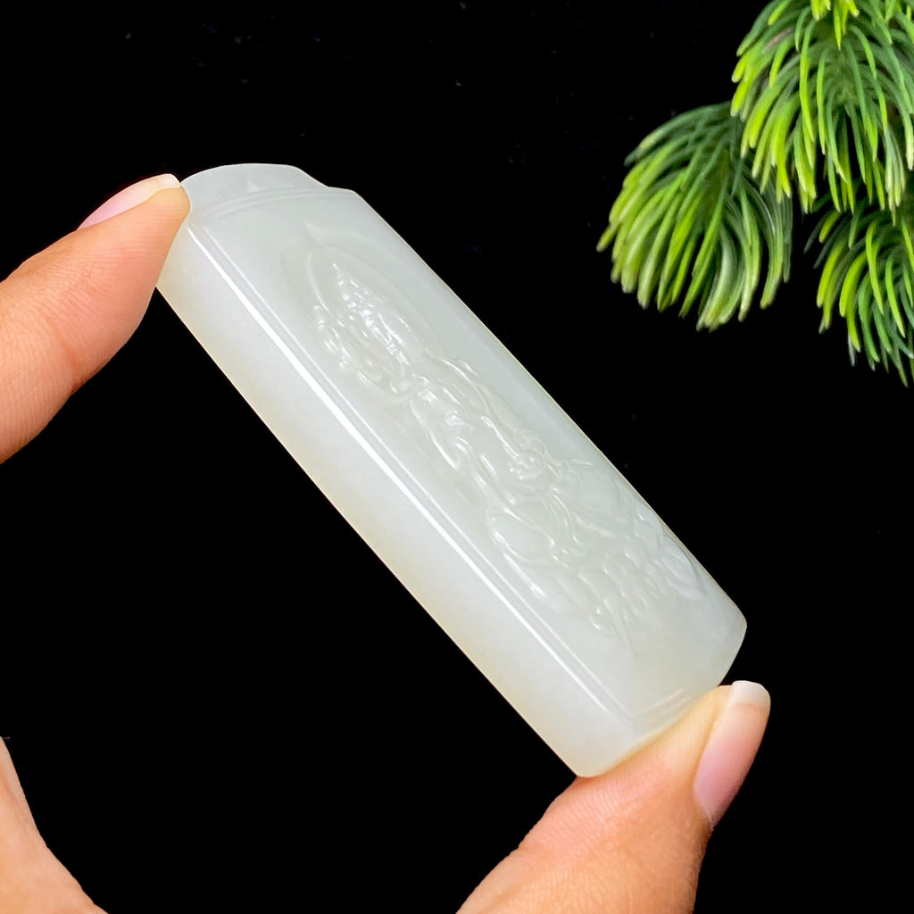 和田玉糖白观音（62.6g）