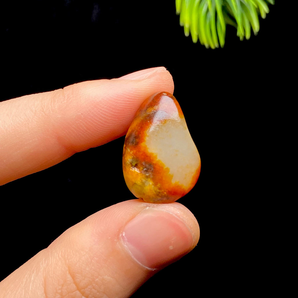 和田玉红皮籽料（3.9g）