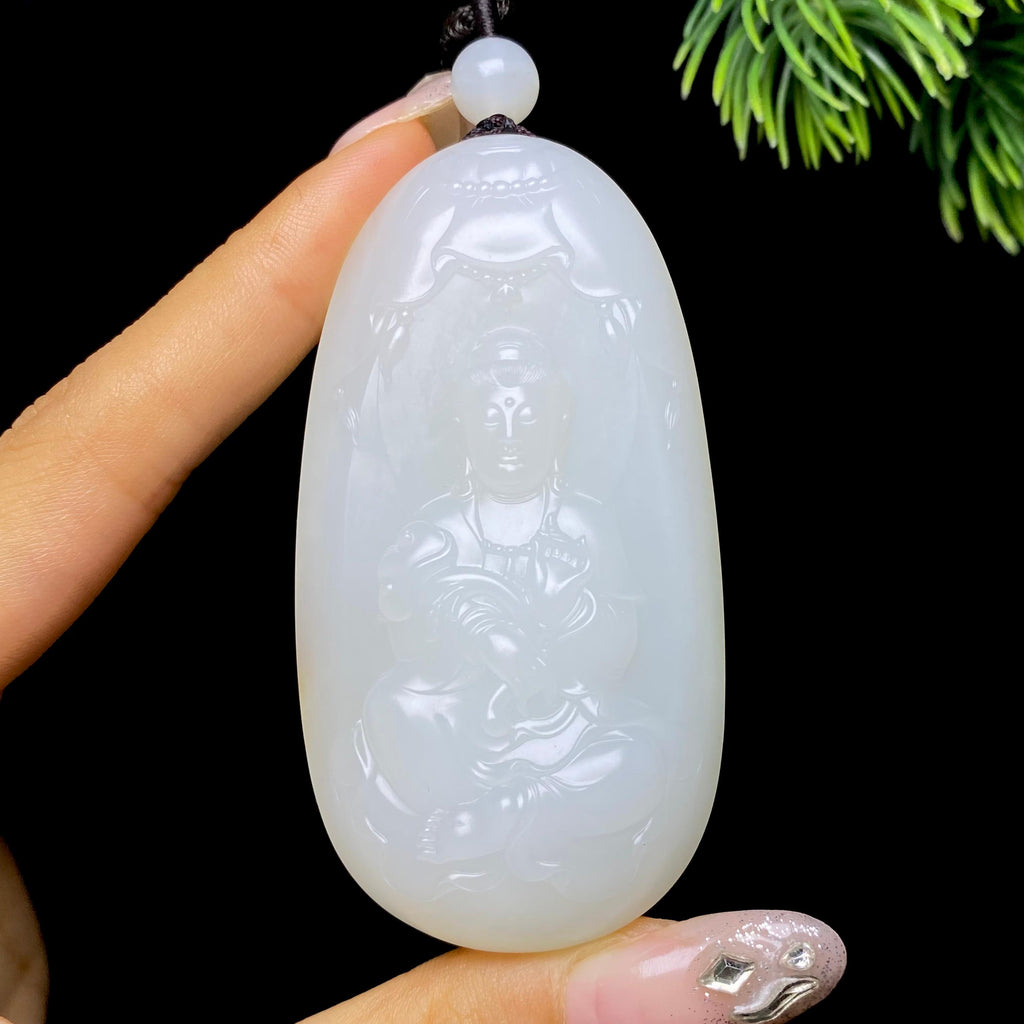 和田玉籽料观音（70.0g）
