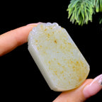 和田玉籽料无事牌（58.0g）