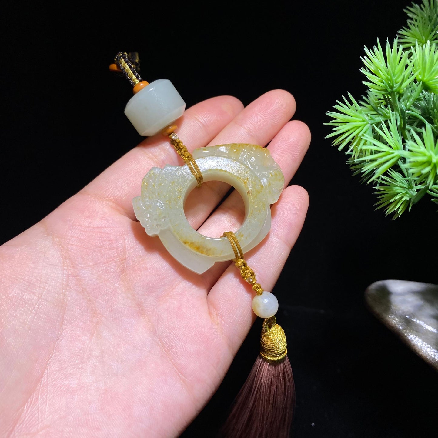 和田玉籽料扳指（45.9g）