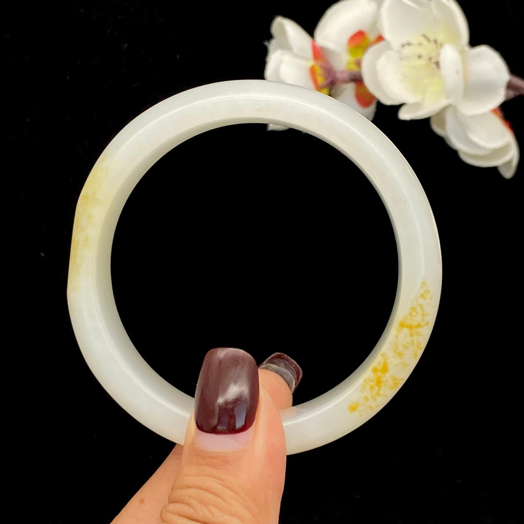 和田玉白玉籽料【手镯】（64g）