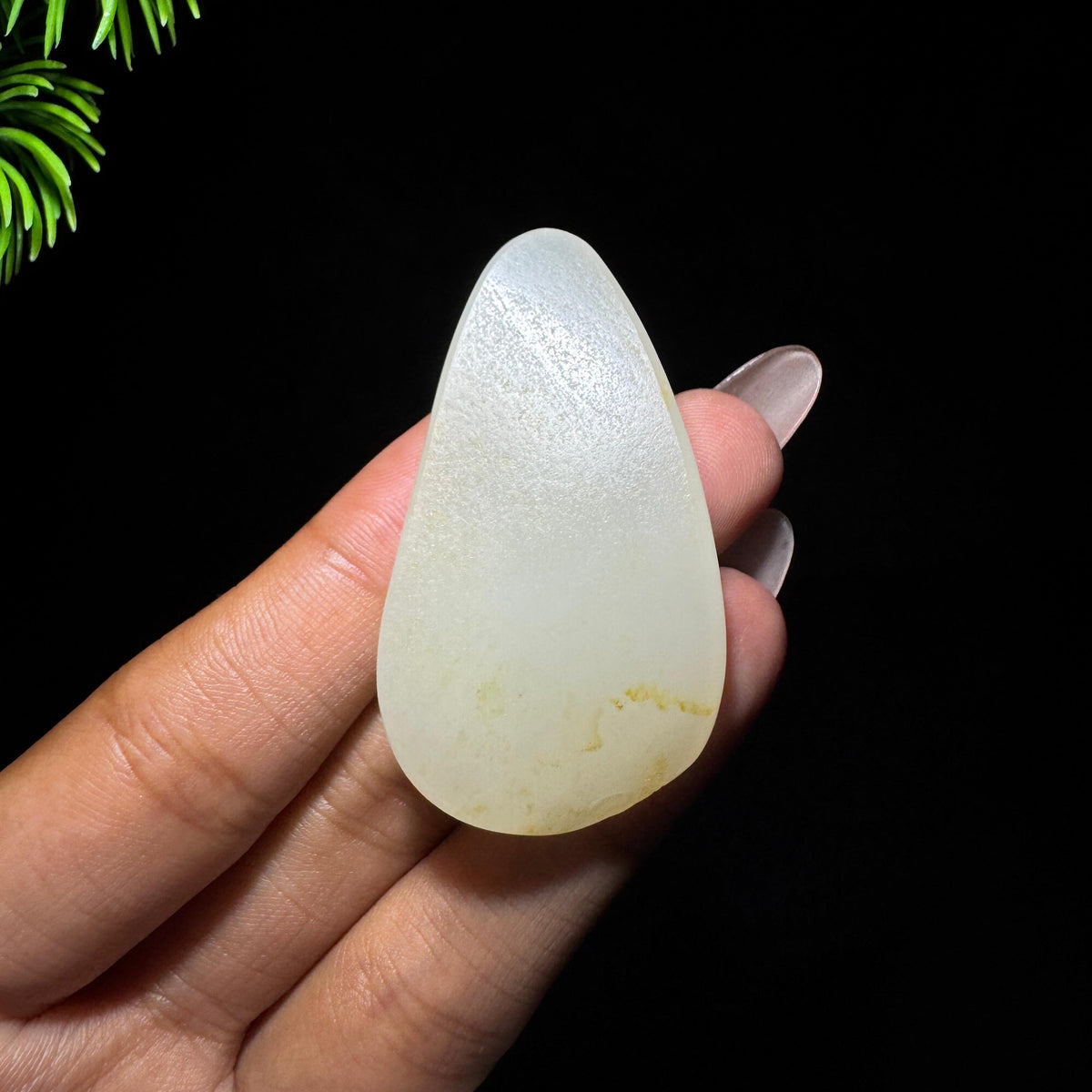 和田玉籽料白玉佛公（21.0g）