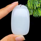 秒杀和田玉白玉无事牌（32.7g）