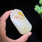 和田玉籽料无事牌（112.9g）