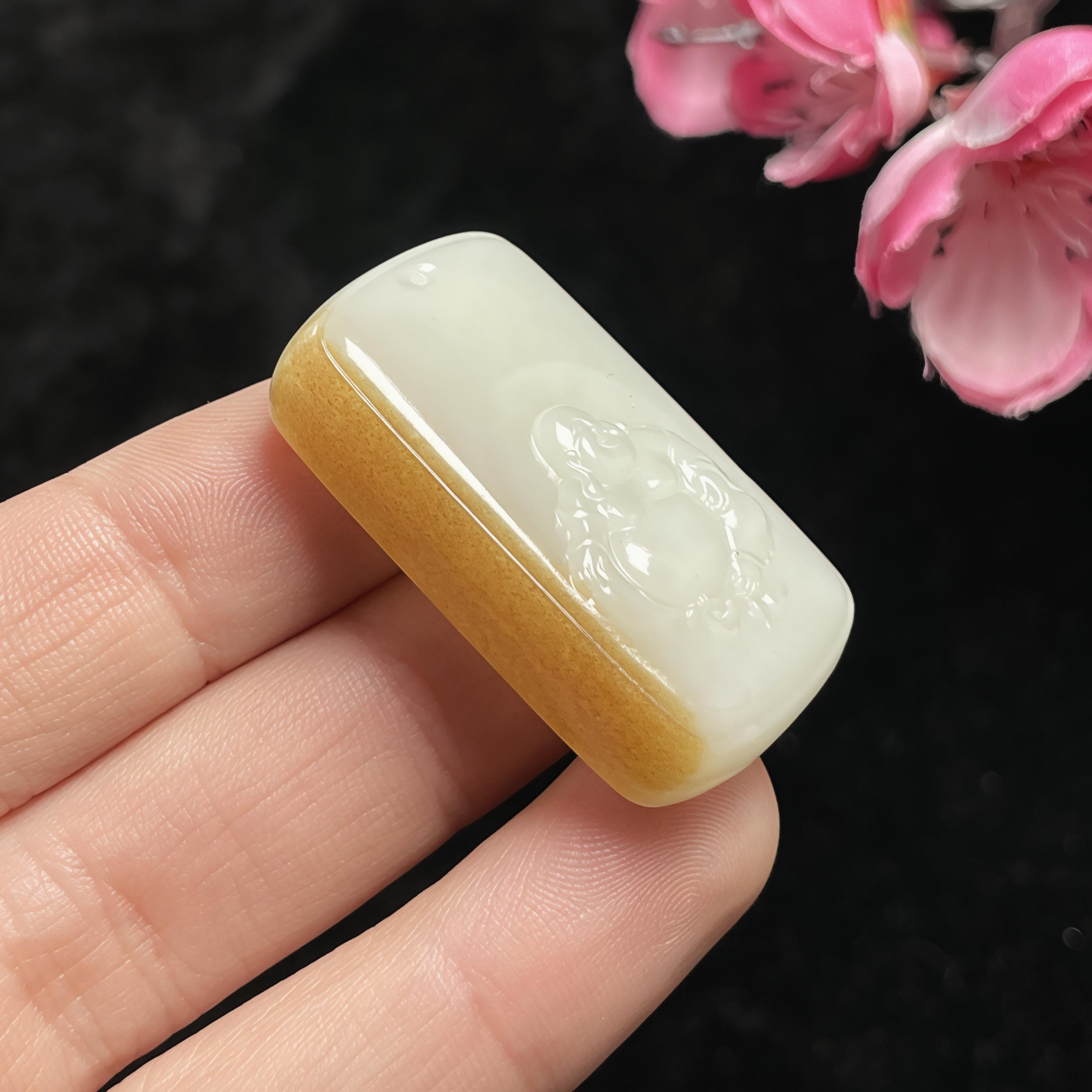 和田且末料糖白佛牌（21.6g）