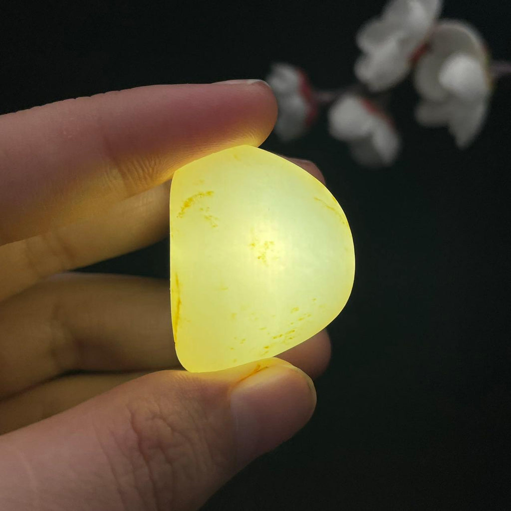 和田玉洒金皮籽料吊坠籽（14.2g）