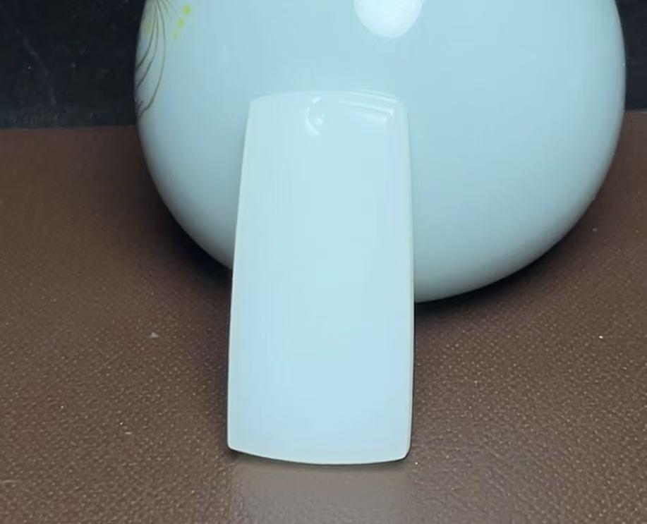 和田羊脂玉平安无事牌（26.0g）