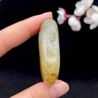和田玉洒金皮青花底籽料（33g）