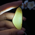 和田玉白玉籽料包金挂件（19.4g）