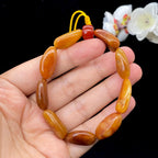 和田玉黄沁皮籽料【精品手串】（26.9g）