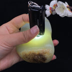 和田玉青白玉带洒金皮籽料（817.9g）
