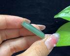 精品和田玉沙枣青平安无事牌（8.4g）