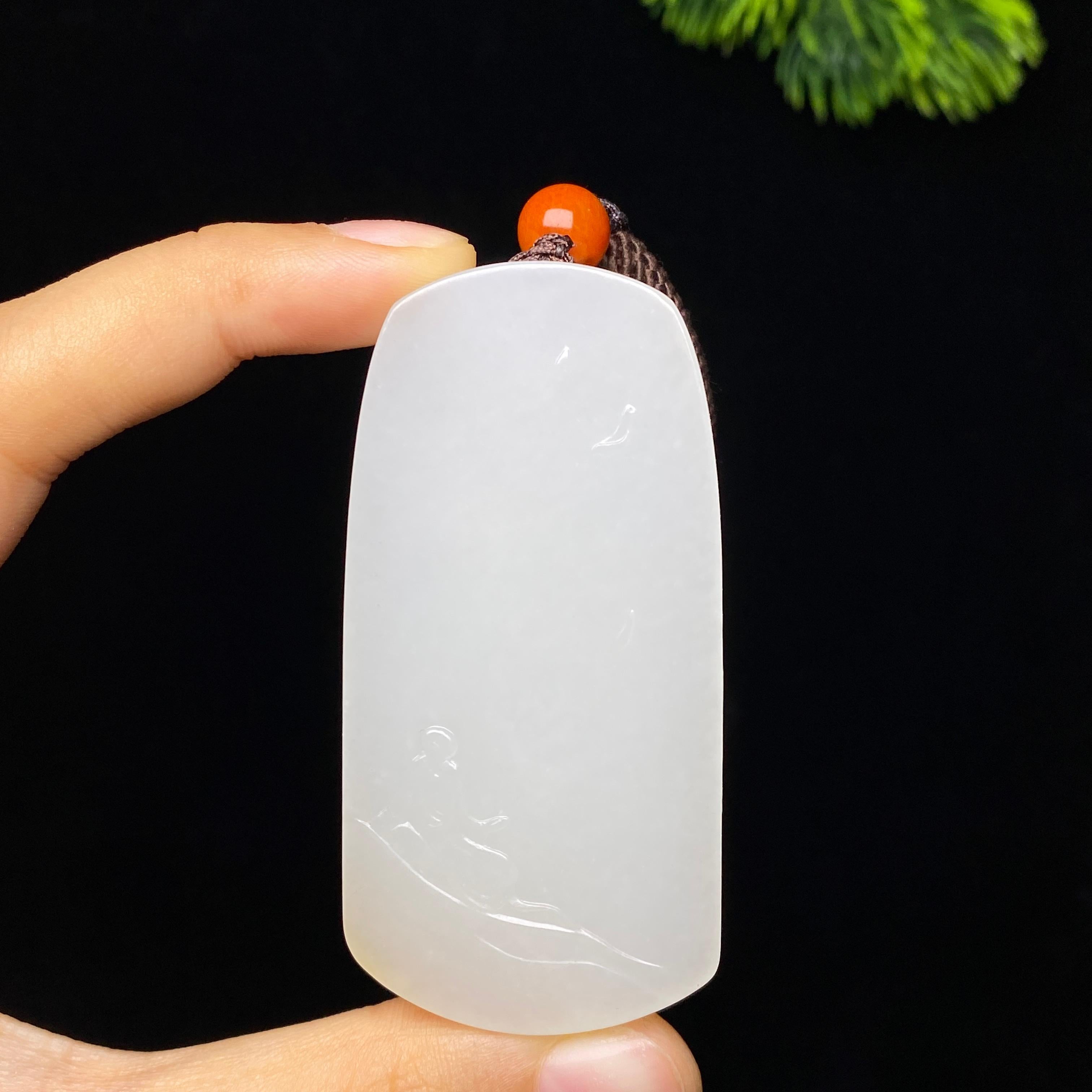 和田玉籽料观音（63.5g）