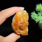 和田玉籽料钟馗（83.0g）