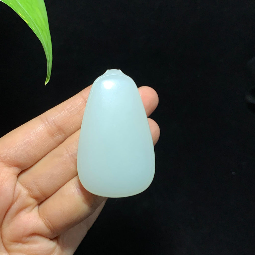 和田山料白玉无事牌挂件（38.4g）