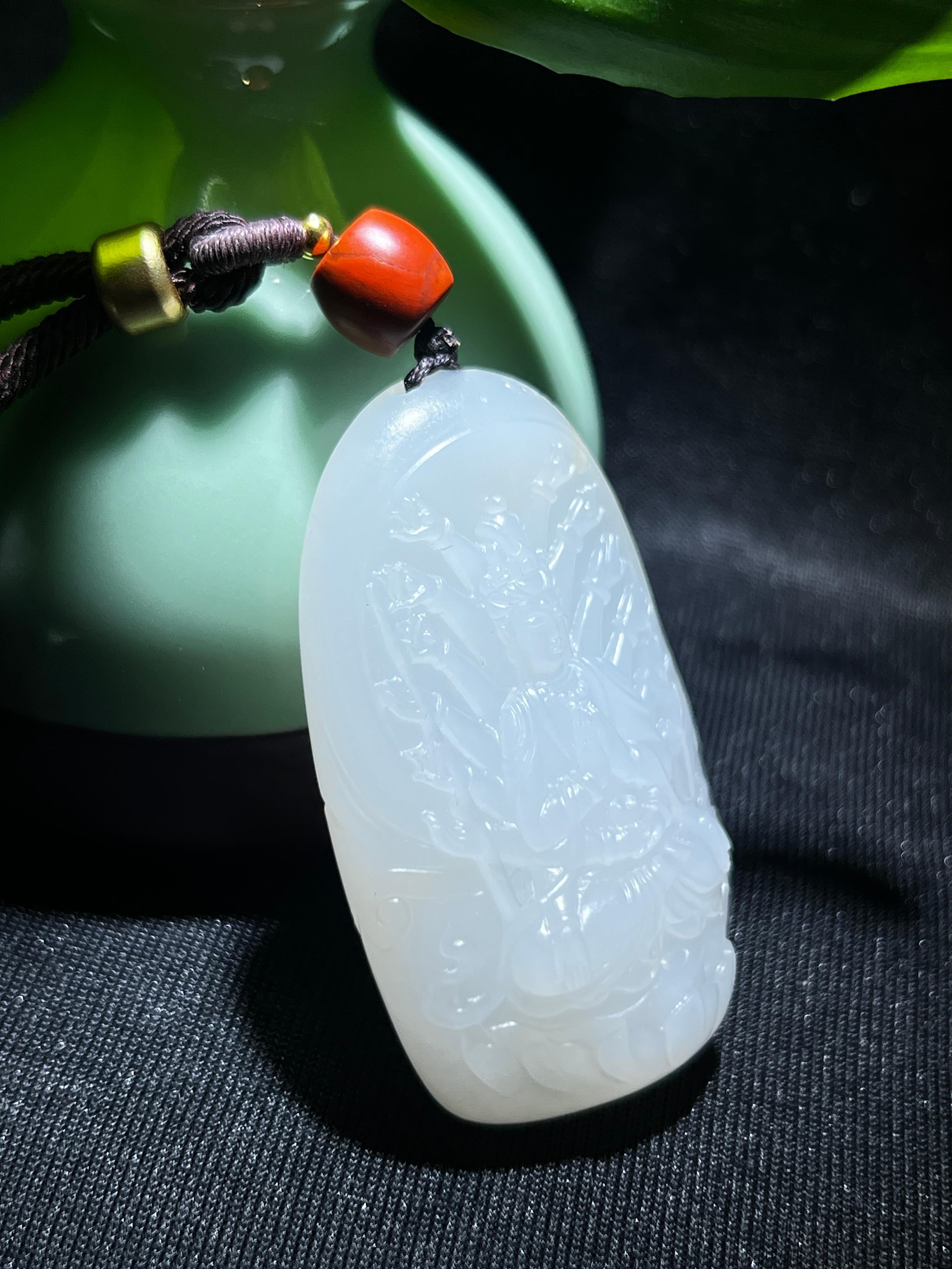 和田籽料千手观音（48.6g）