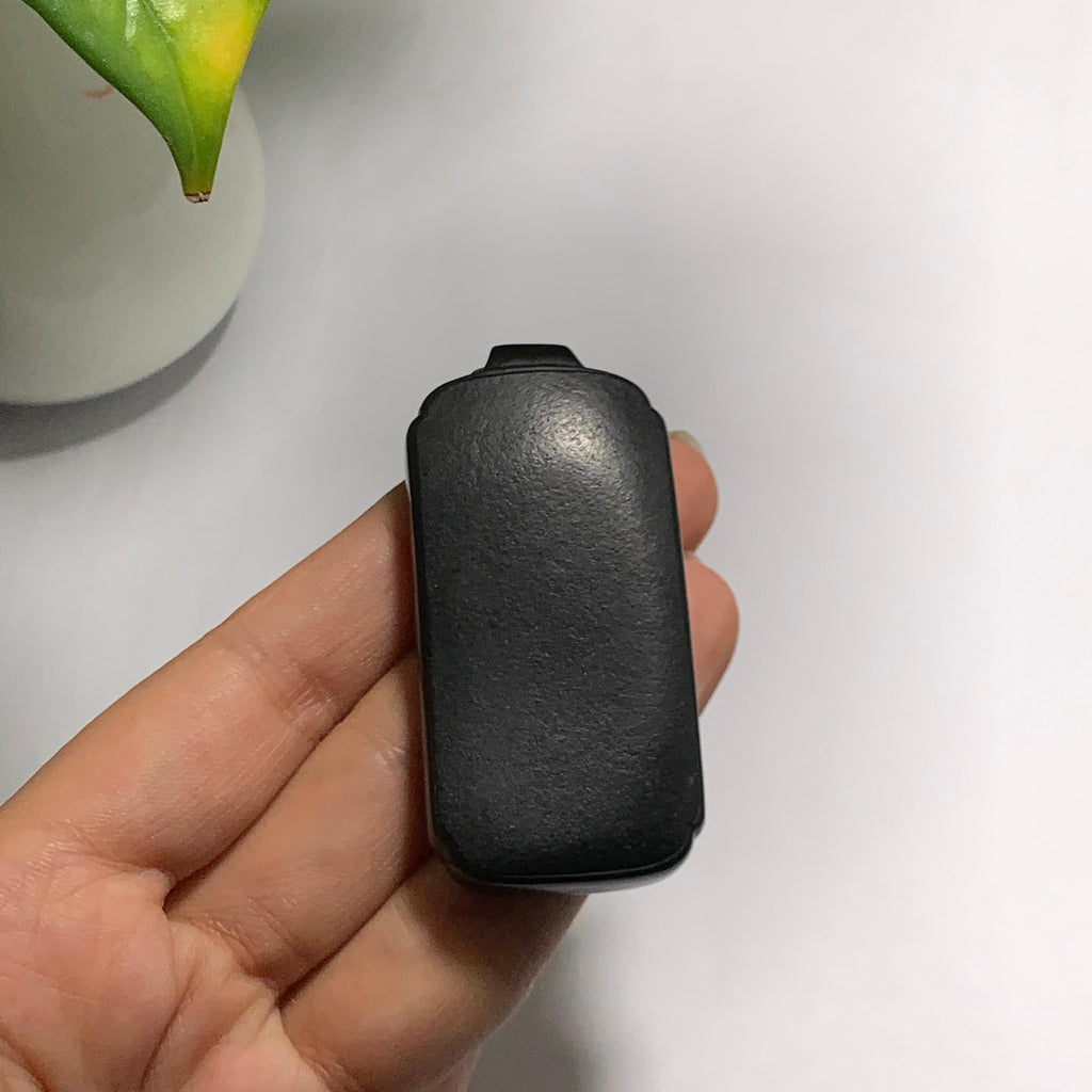 和田籽料黑青无事牌挂件（44.4g）