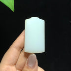 和田山料糖白玉无事牌挂件（42.5g）