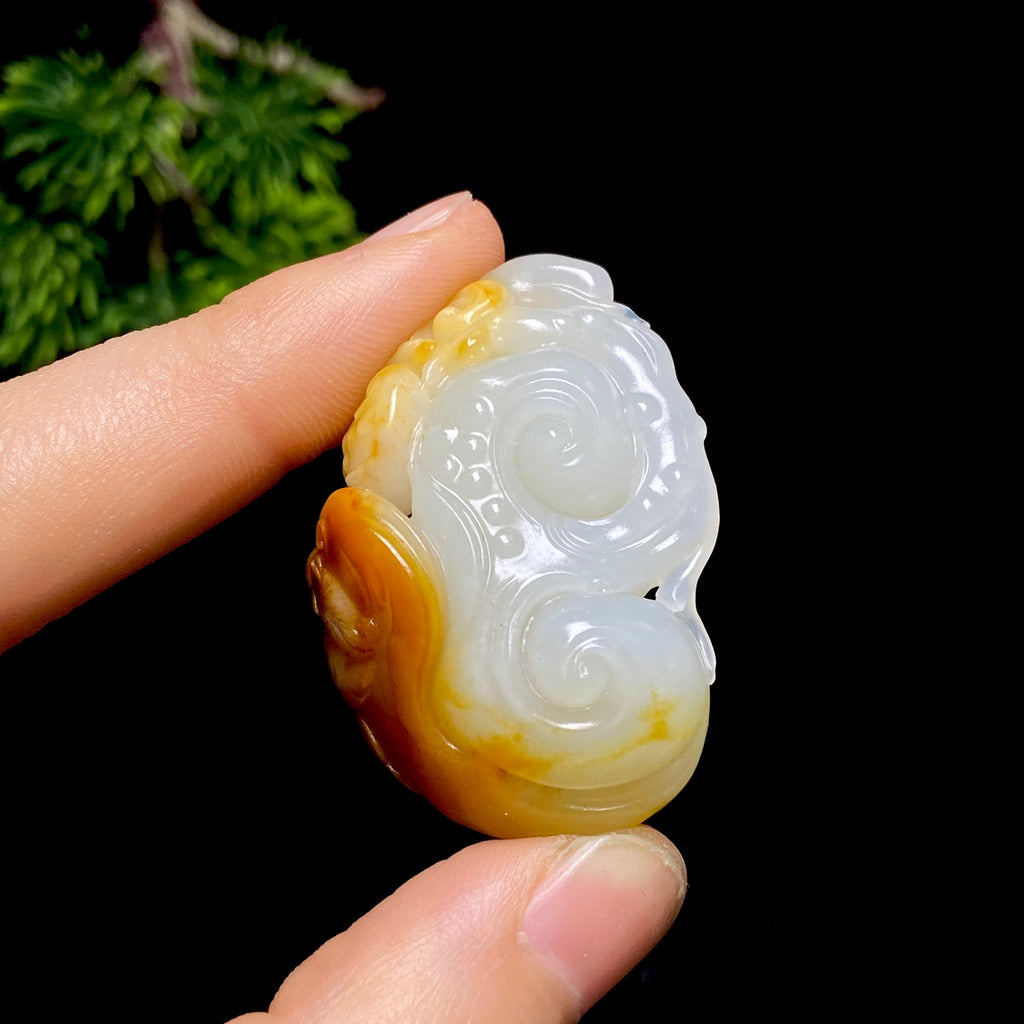 和田玉籽料如意（20.4g）