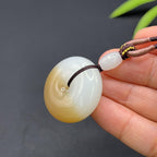 和田玉羊脂白玉平安扣（23.15g）