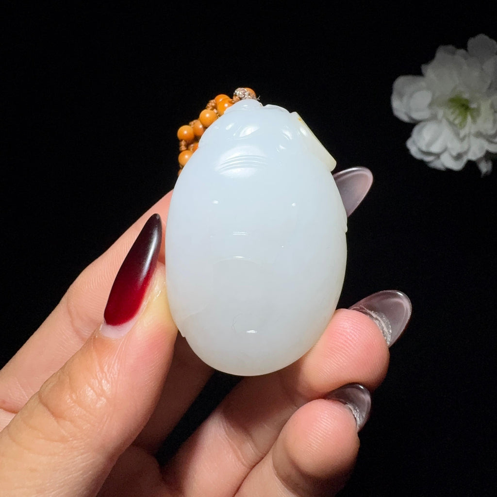 和田玉籽料佛公（46.0g）