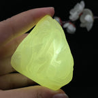 和田玉白玉籽料【寿星仙鹿】挂件（90g）